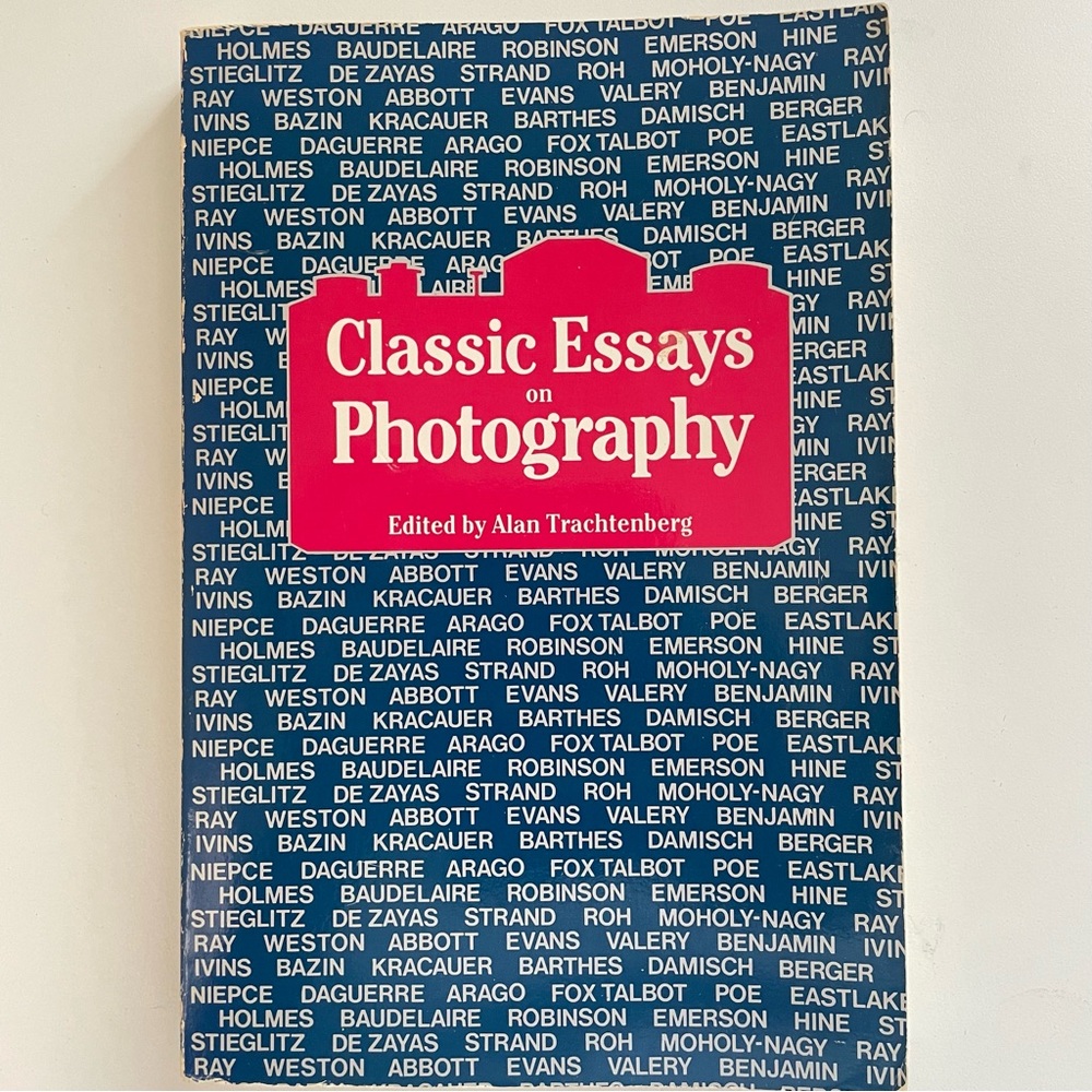 Classic Essays on Photography Book
